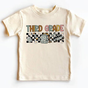 Third Grade Shirt, First Day of School Shirt, Back To School Shirt, Last Day Of School Shirt, 3rd Grade Squad Shirt, 3rd Grade Teacher Shirt