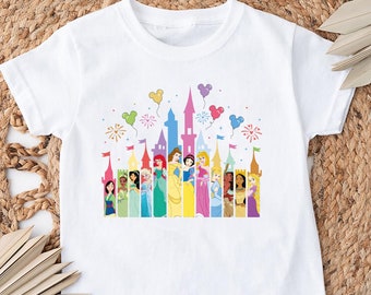 Disney Princess Shirt, Disneyland Girls Trip T-Shirt, Magic Kingdom Shirt, Walt Disney World Princess Tour Tee, Princess Toddler Gift Shirt