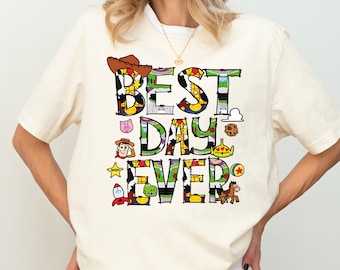 Best Day Ever Shirt,  Shirt, land Matching Shirt,  Sheriff Woody and Jessie Shirt,  Family Vacation Shirt
