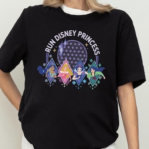 Run Disney Prinzessinnen Shirt, HalbMarathon Wochenende T-Shirt, Disney Girl Runner Shirt, Every Meile ist Magie Pullover, Prinzessinnen Wochenende Geschenk Shirt