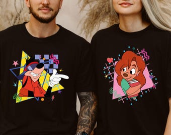 90s Retro  Character Shirt, Max Roxanne Powerline Shirt, Goofy Movie Tee, WDW Matching Shirt, Max Goof Family Shirt, Magic Kingdom Tee