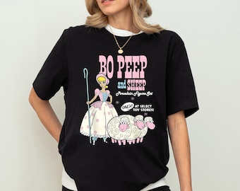 Toy Story Bo Peep Sheep Farm Shirt, Disney Girls Trip Shirt, Vintage Pixar Bo Peep Shirt, Disneyland Family Vacation Shirt, Disneyworld Tee
