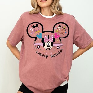 Disney Bound Shirt, Mickey Friends Plane Shirts, Disney Mickey Shirt, Disneyland Family Trip 2026 Shirt, WDW Disney Group Matching Tee