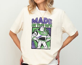 Rare Disney on Ice Toy Story Buzz Lightyear T-shirt S 90's