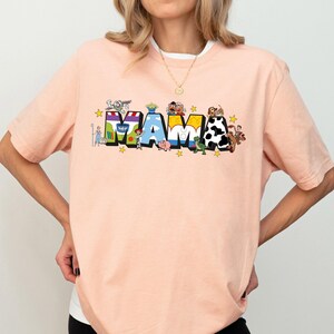 Toy Story Mama Shirt, Disney Buzz Lightyear Mother T-Shirt, New Mom Cowgirls Jessie Shirt, Disneyland Family Vacation Shirt