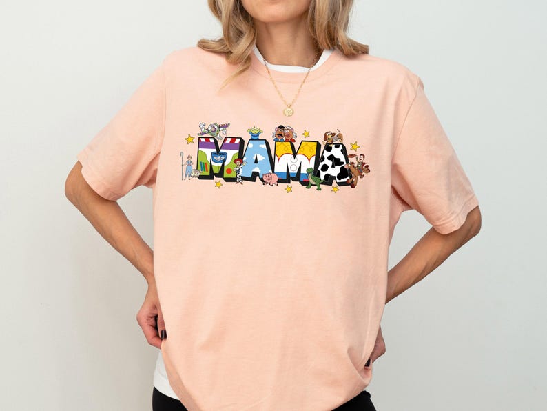 Toy Story Mama Shirt, Disney Buzz Lightyear Mother T-Shirt, New Mom Cowgirls Jessie Shirt, Disneyland Family Vacation Shirt