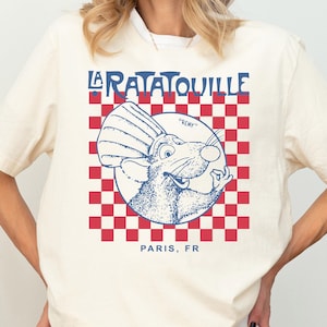 Shirt Disney Ratatouille, shirt van chef-kok Remy, shirt Pixar Ratatouille, shirt Disney Rat, shirt Little Chef Remy, shirt van Remy Gusteau