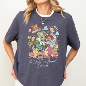 Land Shirt, Pixar Toy Friends Adventure T-shirt, Infinity Beyond Tee, land Matching Sweatshirt, Woody Jessie Buzz Lightyear Crewneck