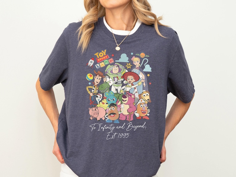 Land Shirt, Pixar Toy Friends Adventure T-shirt, Infinity Beyond Tee, land Matching Sweatshirt, Woody Jessie Buzz Lightyear Crewneck