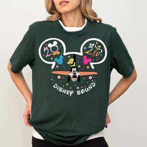 Disney Bound Shirt, Mickey Friends Plane Shirts, Disney Mickey Shirt, Disneyland Family Trip 2026 Shirt, WDW Disney Group Matching Tee