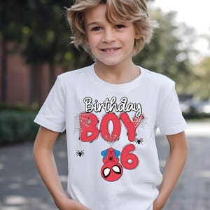 Avengers Birthday Boy Shirt, Custom Disney Superhero T-Shirt, Marvel Themed Birthday Tee, Spider Man Hulk Thor Captain America Sweatshirt