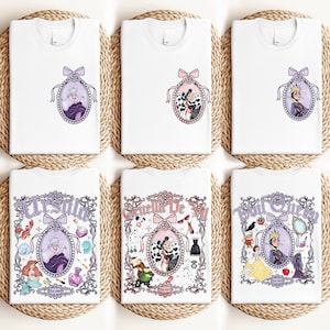 Disney Villains Shirt, Matching Evil Queen Tee, Bad Witches Villains Club Shirt, Maleficent Evil Queen Ursula Cruella Shirt, Disney Trip Tee