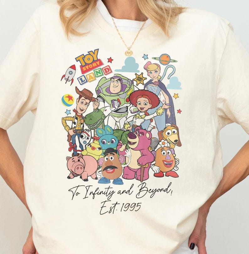 Land Shirt, Pixar Toy Friends Adventure T-shirt, Infinity Beyond Tee, land Matching Sweatshirt, Woody Jessie Buzz Lightyear Crewneck
