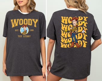 Toy Story Woody Shirt, Disney Sheriff Woody Shirt, Disneyland Pixar Kids Shirts, Toy Story Western Shirt, Disney Family Vacation Shirt