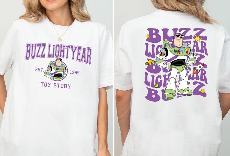 Disney Toy Story Shirt, Pixar Buzz Lightyear Toddler Shirt, Disneyland To Infinity And Beyond Shirts, Disney Family Vacation Shirt