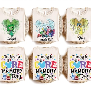 Inside Out Shirt, Today Is A Core Memory Day T-shirt, Pixar Inside Out Tee, Family Vacation 2026 Sweatshirt, Joy Sadness Anger Envy Hoodie