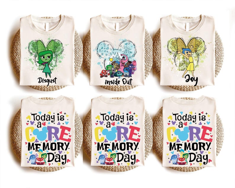 Inside Out Shirt, Today Is A Core Memory Day T-shirt, Pixar Inside Out Tee, Family Vacation 2026 Sweatshirt, Joy Sadness Anger Envy Hoodie