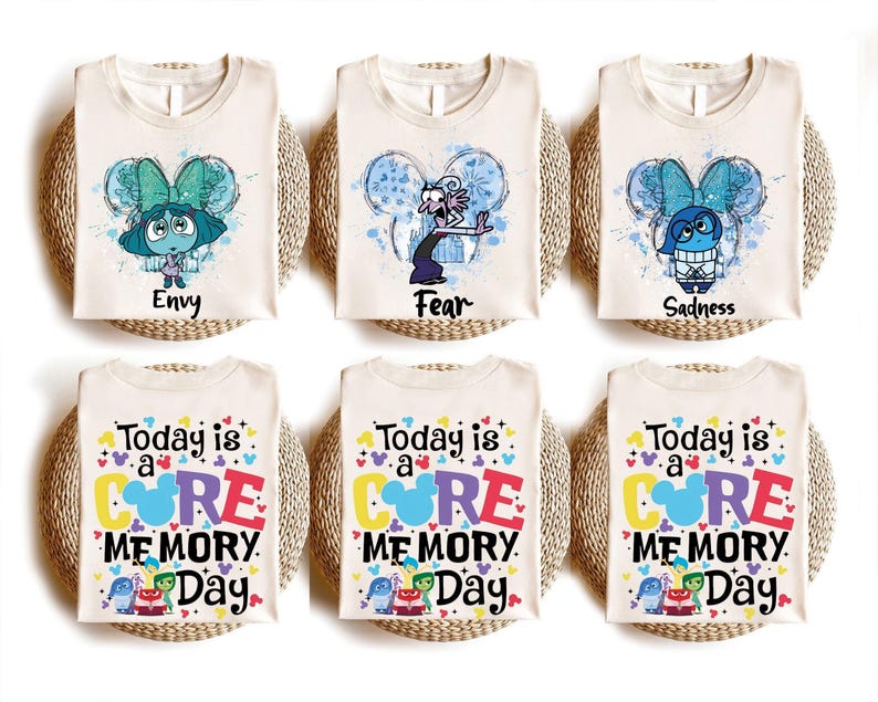 Inside Out Shirt, Today Is A Core Memory Day T-shirt, Pixar Inside Out Tee, Family Vacation 2026 Sweatshirt, Joy Sadness Anger Envy Hoodie