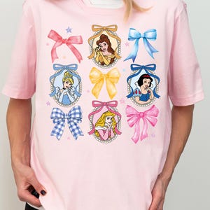 Disney Prinzessinnen Shirt, Disneyland Mädchen Passendes Shirt, Prinzessin Belle Cinderella T-Shirt, Prinzessin Schneewittchen Shirt, Magic Kingdom Aurora Shirts