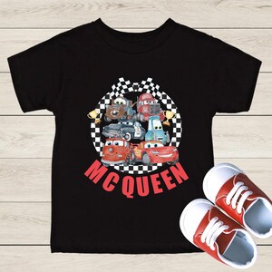Toddler Lightening McQueen Shirt, Kids Race Car Birthday T-shirt, Tow Mater Tee, Kids Cars Sweatshirt, land Family Vacation Crewneck