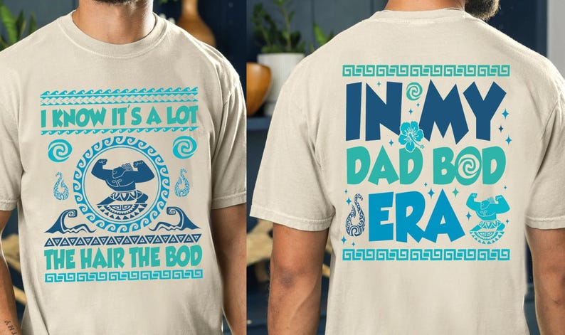 In My Dad Bod Era Shirt, Disney Maui Shirt, Moana Dad Shirt, Dad Bod Sweater, Funny Daddy Shirt, WDW New Dada Shirt, Disneyland Dad Gift Tee