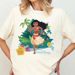Princess Moana Half Marathon Weekend Shirt, Disney Moana 10K Miles Tee, WDW Marathon 2026 Shirt, Girl Runner Tee, Every Mile Is Magic Tee