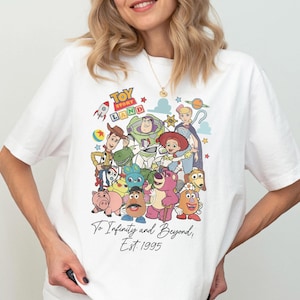 Camiseta de Toy Story, camiseta de Pixar Toy Friends Adventure, camiseta Infinity Beyond, sudadera a juego de Disneyland, sudadera con capucha de Woody, Jessie y Buzz Lightyear
