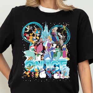 Magical Disney on Ice Shirt, Mickey Ears Princess Tee, WDW Frozen Vacation Shirt, Disney Ice Fantasy Shirt, Disney Winter Tee, Ice Lover Tee