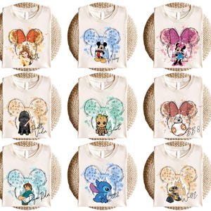 Disney All Characters Shirt, Mickey Friends Shirt, Toy Story Shirt, Star Wars Shirt, Disney Princess Shirt, Disneyland Family Matching Shirt