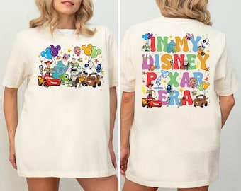 In My  Pixar Era Shirt,  Family Trip Shirt, Pixar Fest 2026 T-Shirt, Pixar Pier Characters Shirt, land Vacation Tee
