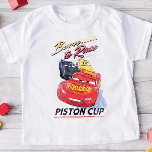 Pixar Cars Shirt, Born to Race Piston Cup T-shirt, Lightning McQueen Tee, Rusteze Cars Sweatshirt, Cars Land Crewneck, Radiator Springs Hoodie