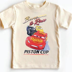 Disney Pixar Cars Shirt, Born to Race Piston Cup Shirt, Lightning McQueen Shirt, Rusteze Cars Shirt, Cars Land Shirt, Radiator Springs Shirt