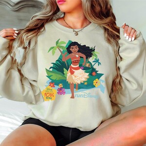 Princess Moana Half Marathon Weekend Shirt, Disney Moana 10K Miles Tee, WDW Marathon 2026 Shirt, Girl Runner Tee, Every Mile Is Magic Tee