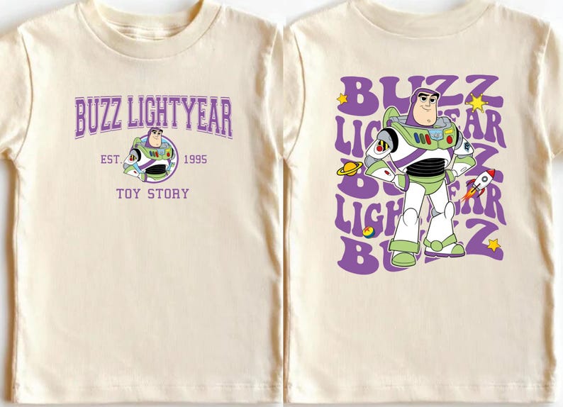 Disney Toy Story Shirt, Pixar Buzz Lightyear Toddler Shirt, Disneyland Kids To Infinity And Beyond Shirts, Disney Family Vacation Shirt