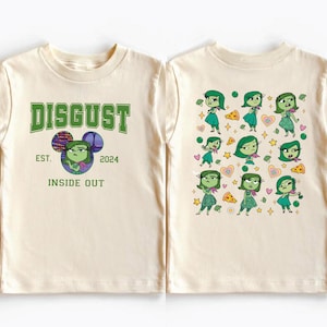 Inside Out Disgust Shirt, Disney Disgust Lover Shirts, Emotions Kids Shirt, Disney Mental Health T-Shirt, WDW Disgust Family Matching Shirt