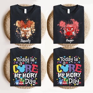Disney Inside Out Shirt, Today is A Core Memory Day T-shirt, Pixar ...
