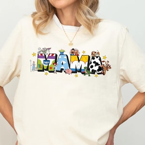 Toy Story Mama Shirt, Disney Buzz Lightyear Mother T-Shirt, New Mom Cowgirls Jessie Shirt, Disneyland Family Vacation Shirt