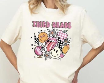 3rd Grade Shirt, First Day of School T-shirt, Welcome To School Tee, Third Grade Teacher Sweatshirt, School Team Crewneck, 3rd Grade Gift