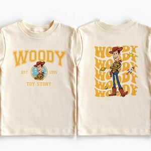 Sheriff Woody Shirt, Cowboy Adventure T-shirt, land Pixar Kids Tee, Western Sweatshirt, Family Vacation Crewneck, Fun Holiday Hoodie