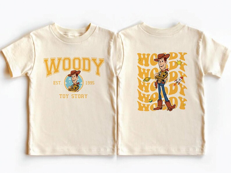 Sheriff Woody Shirt, Cowboy Adventure T-shirt, land Pixar Kids Tee, Western Sweatshirt, Family Vacation Crewneck, Fun Holiday Hoodie