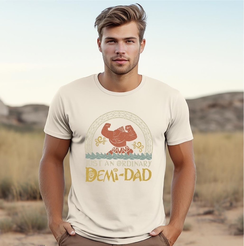 Disney Maui Demi Dad Shirt, Moana Daddy T-shirt, Disney Family Trip Tee, Funny Daddy Sweatshirt, Moana, Just An Ordinary Demi Dad Hoodie