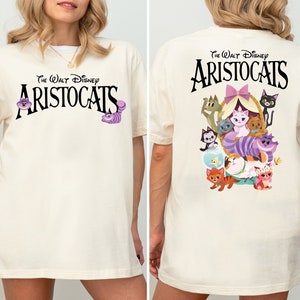 Shirt Walt Disney Aristocats, Marie Cat Shirt, Disney Girls Trip Shirt, Shirt Magic Kingdom, Shirt Cat Lover, Shirt Disneyland Vakantie, Disneyland Vakantie Shirt