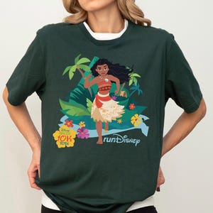 Princess Moana Half Marathon Weekend Shirt, Disney Moana 10K Miles Tee, WDW Marathon 2026 Shirt, Girl Runner Tee, Every Mile Is Magic Tee