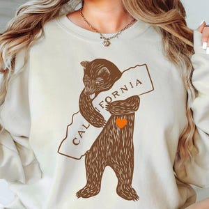 California Lover Bear Shirt, Wildfire California Shirt, Support California Sweatshirt, Beten für California T-Shirt, ich stehe mit California T-Shirt