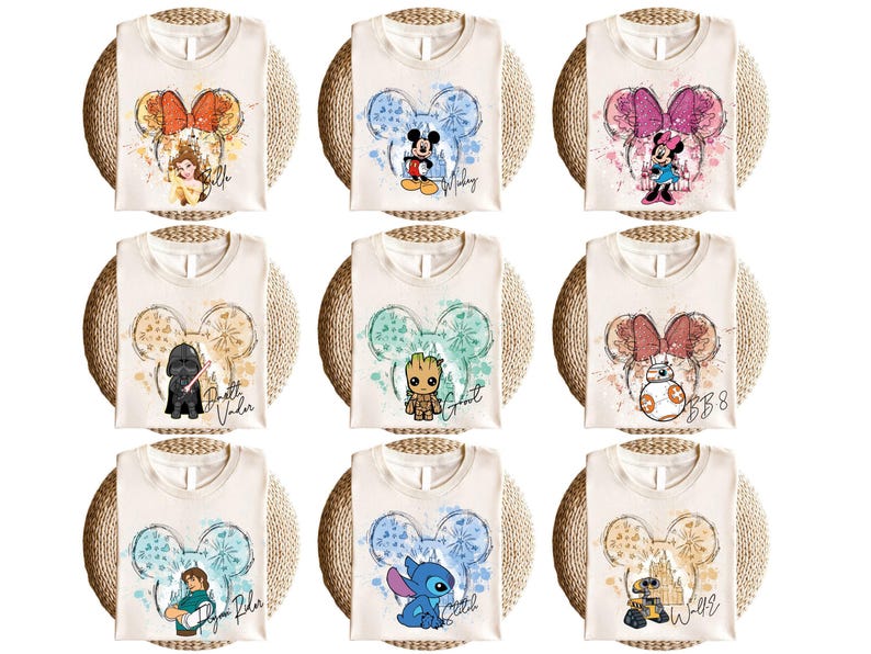 Disney All Characters Shirt, Mickey Friends Shirt, Toy Story Shirt, Star Wars Shirt, Disney Princess Shirt, Disneyland Family Group Shirt