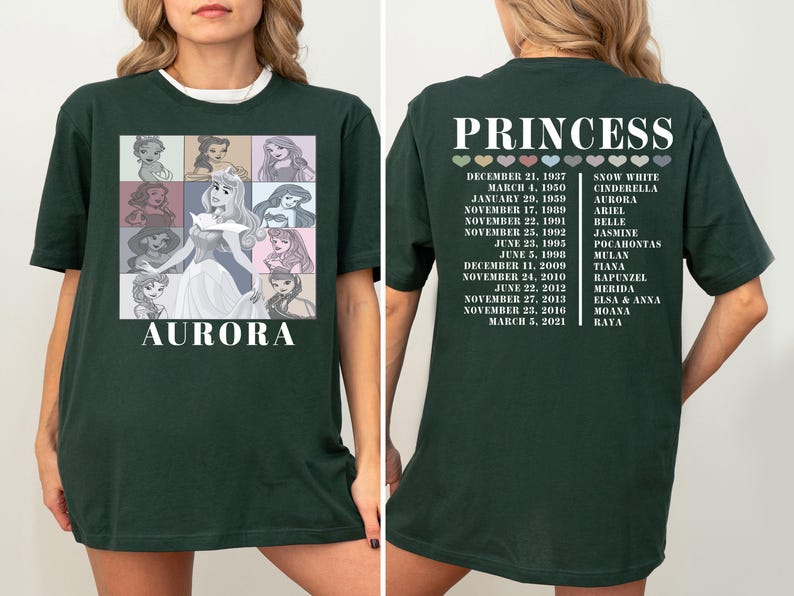 Disney Princess Vacation Shirt, Disneyland Girls Trip Shirt, Princess Elsa Anna Tee, Princess Belle Ariel Tee, Princess Rapunzel Aurora Tee