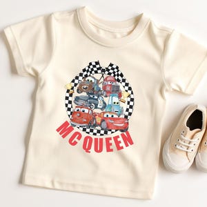 Toddler Lightening McQueen Shirt, Disney Cars Shirt, Tow Mater Shirt, Kids Cars Shirt, Ka-Chow Shirt, Disneyland Family Vacation Shirts