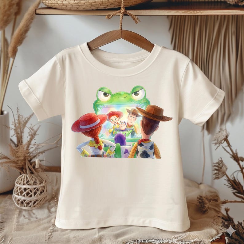 Retro Toy Story 1995 Shirt, Woody Buzz Jessie T-shirt, Disney Vacation 2026 Matching Tee, WDW Disneyland Family Trip Shirt Sweatshirt