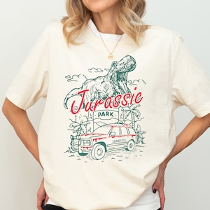 Vintage Jurassic Park Shirt, Dinosaur T-Rex Shirt, Universal Trip Shirt, Disneyland Vacation Shirt, Jurassic World Shirt, Disney Trip Shirt