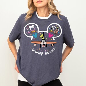 Disney Bound Shirt, Mickey Friends Plane Shirts, Disney Mickey Shirt, Disneyland Family Trip 2026 Shirt, WDW Disney Group Matching Tee